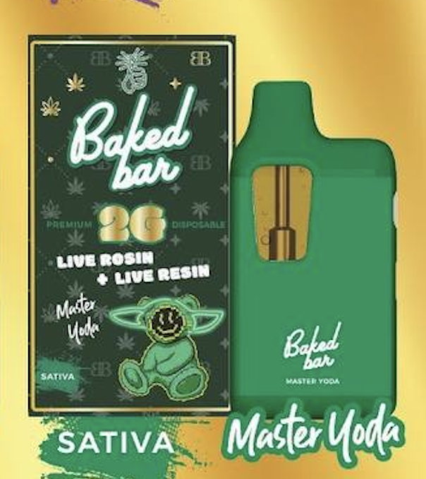 Baked Bar Master Yoda